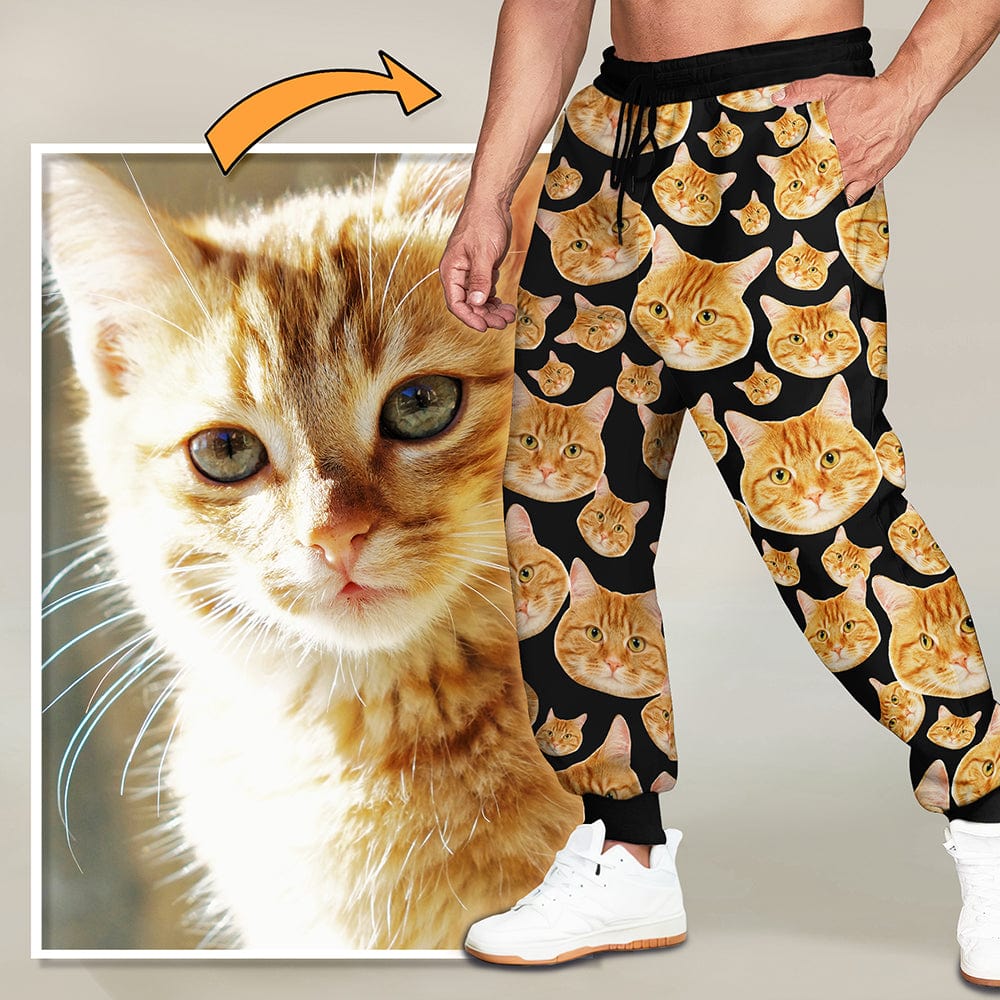 Sweatpants Custom Dog Cat Photo Portrait N369 889586 - Image 2