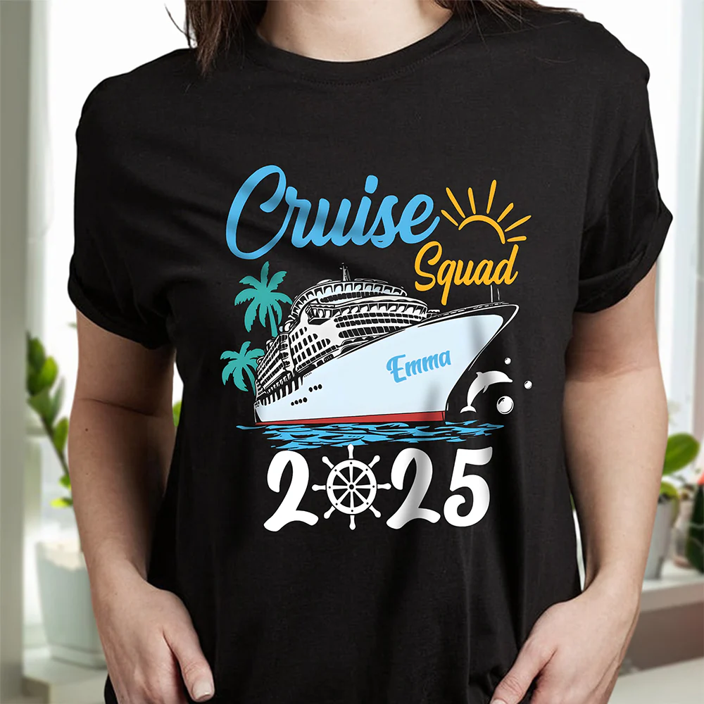 Custom Cruise Squad 2025 Funny Group Matching Family Shirt HO82 894876 - Image 3