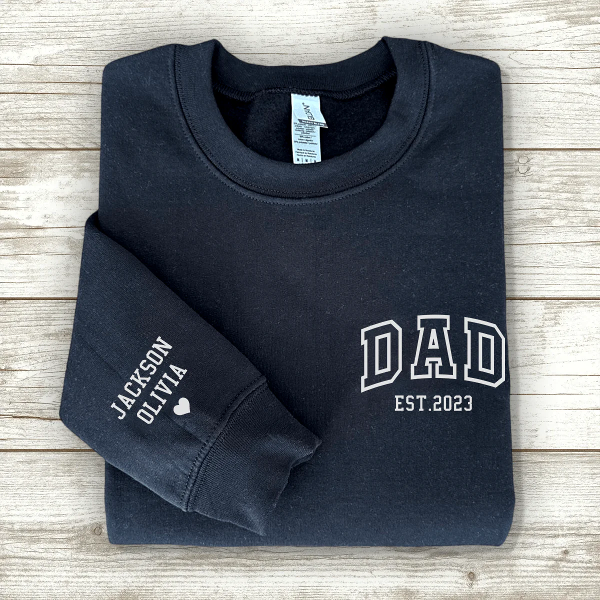 Custom Dad With Kids Names Family Shirt Personalized Gift N304 889930