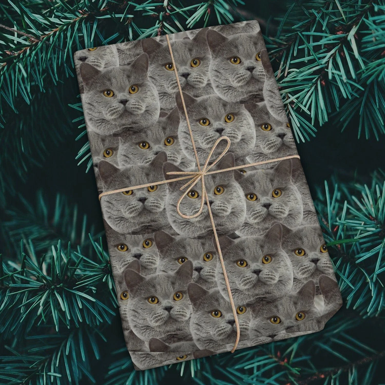 Custom Face Photo Cat Wrapping Paper HO82 893328 - Image 8