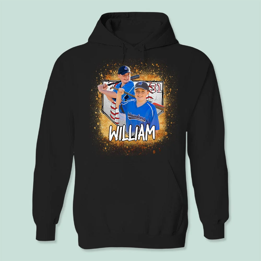 Custom Face Photo Team Spirit For Baseball Lovers Shirt K228 889576 - Image 2