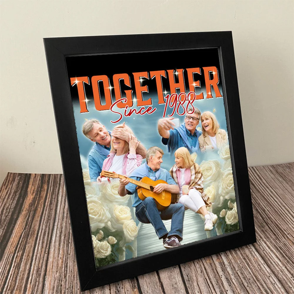 Custom Face Portrait Photo With Retro Style Picture Frame TA29 889634 - Image 6