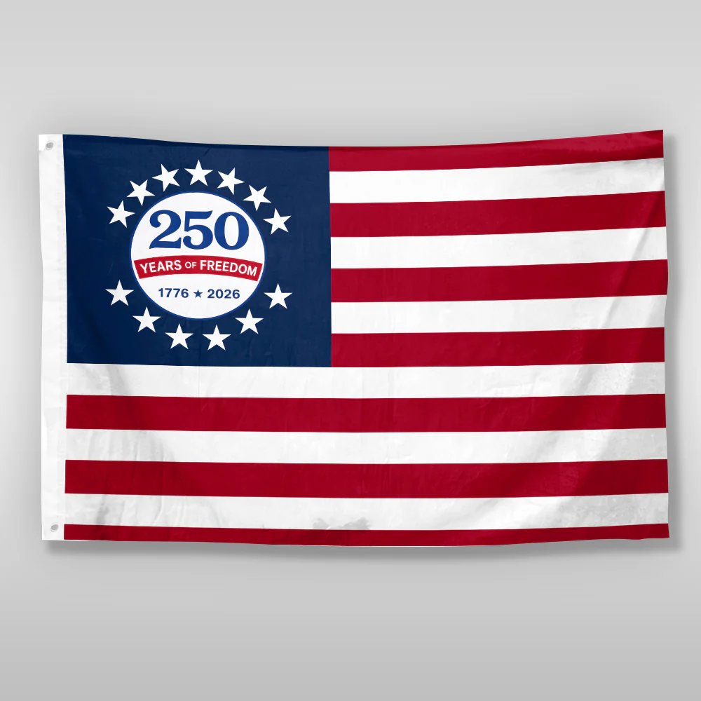 Custom Family Name 250th Anniversary USA Flag House Flag HO82 902762 - Image 6