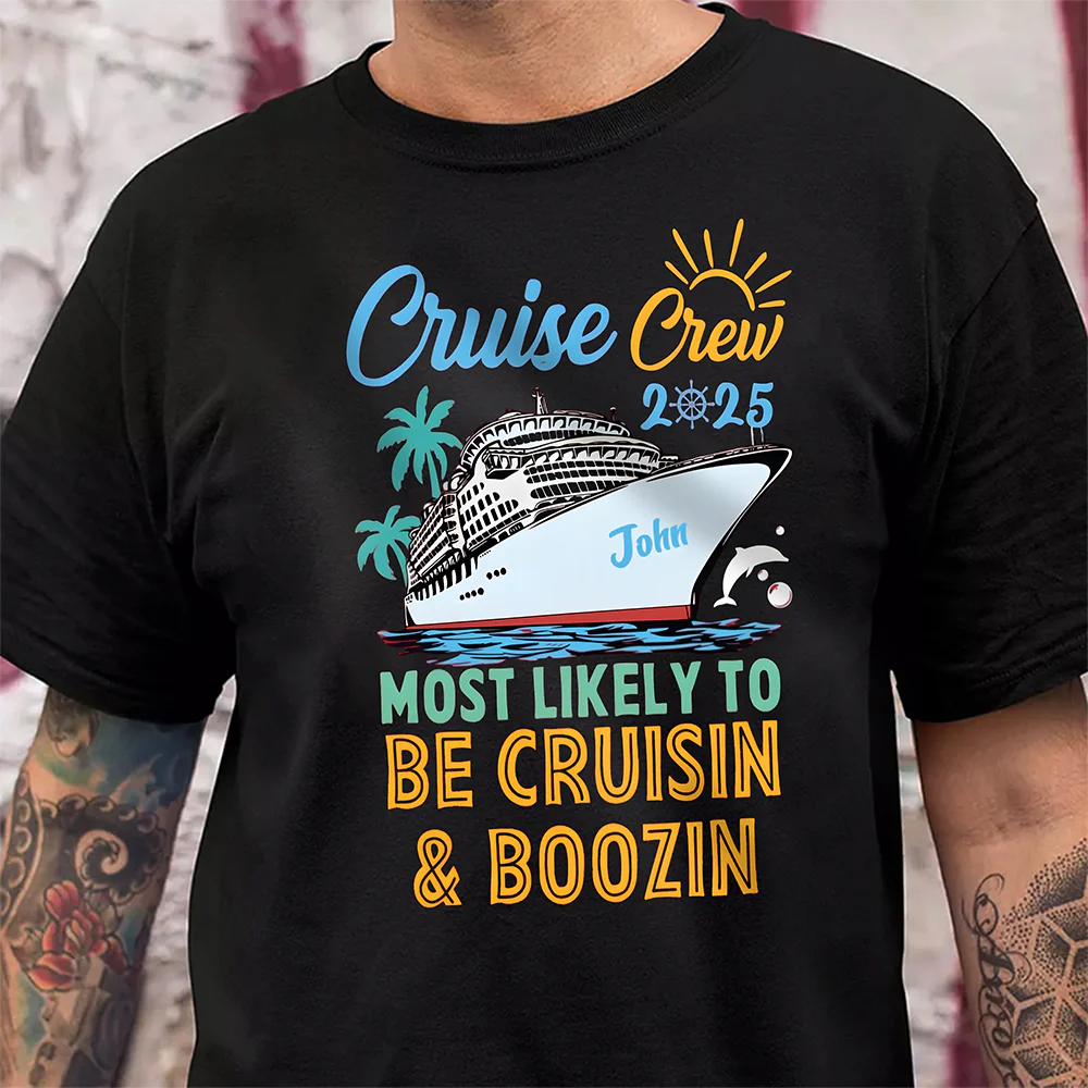 Custom Funny Cruise Crew Most Likely To Group Matching Family Shirt HO82 894874 - Image 5