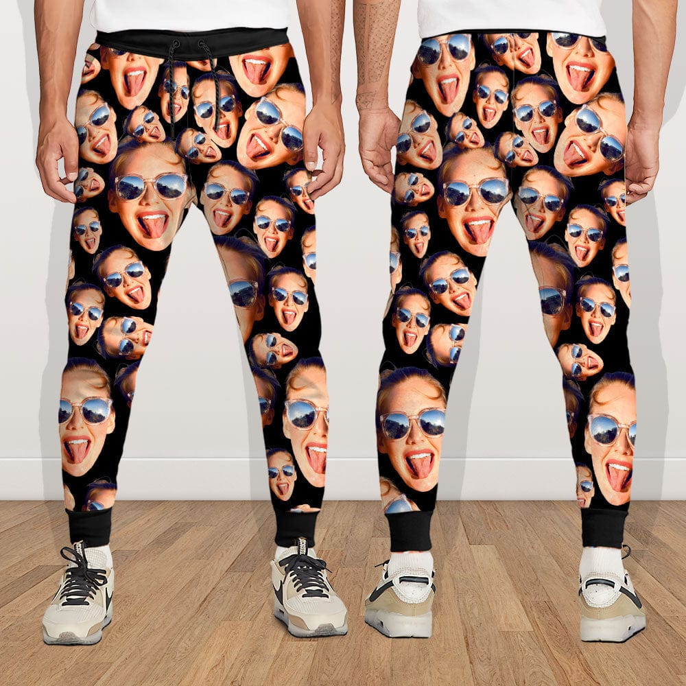 Custom Human Photo For Men And Woman Sweatpants N369 889582 - Image 3