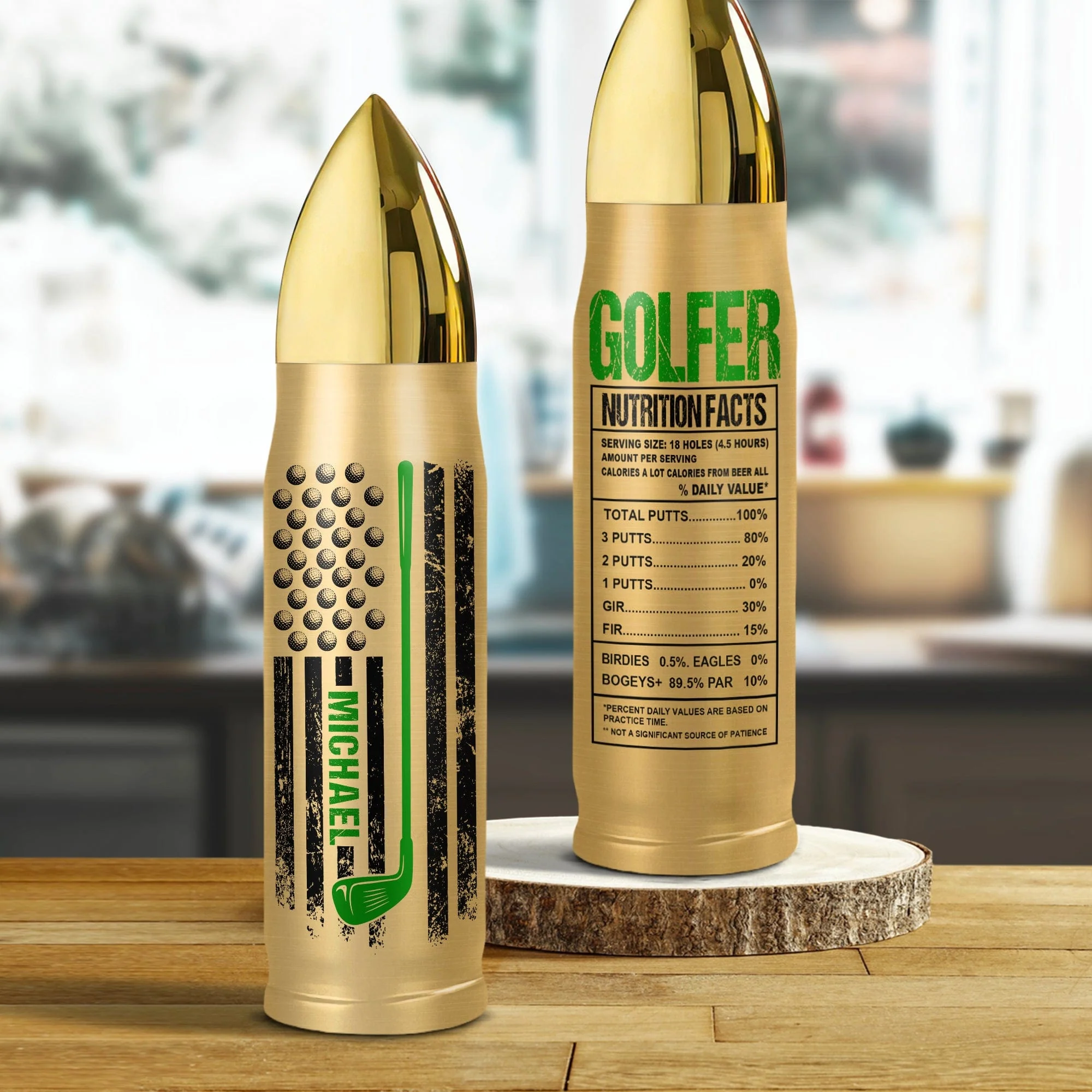 Custom Name Gift For Golfer Bullet Tumbler Personalized Gift HO82 891084 - Image 3