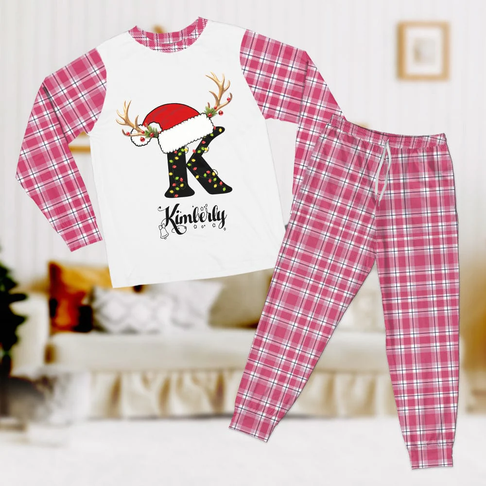 Custom Name Monogrammed Family Christmas Sleepwear Personalized Gift N304 HO82 893062 - Image 3