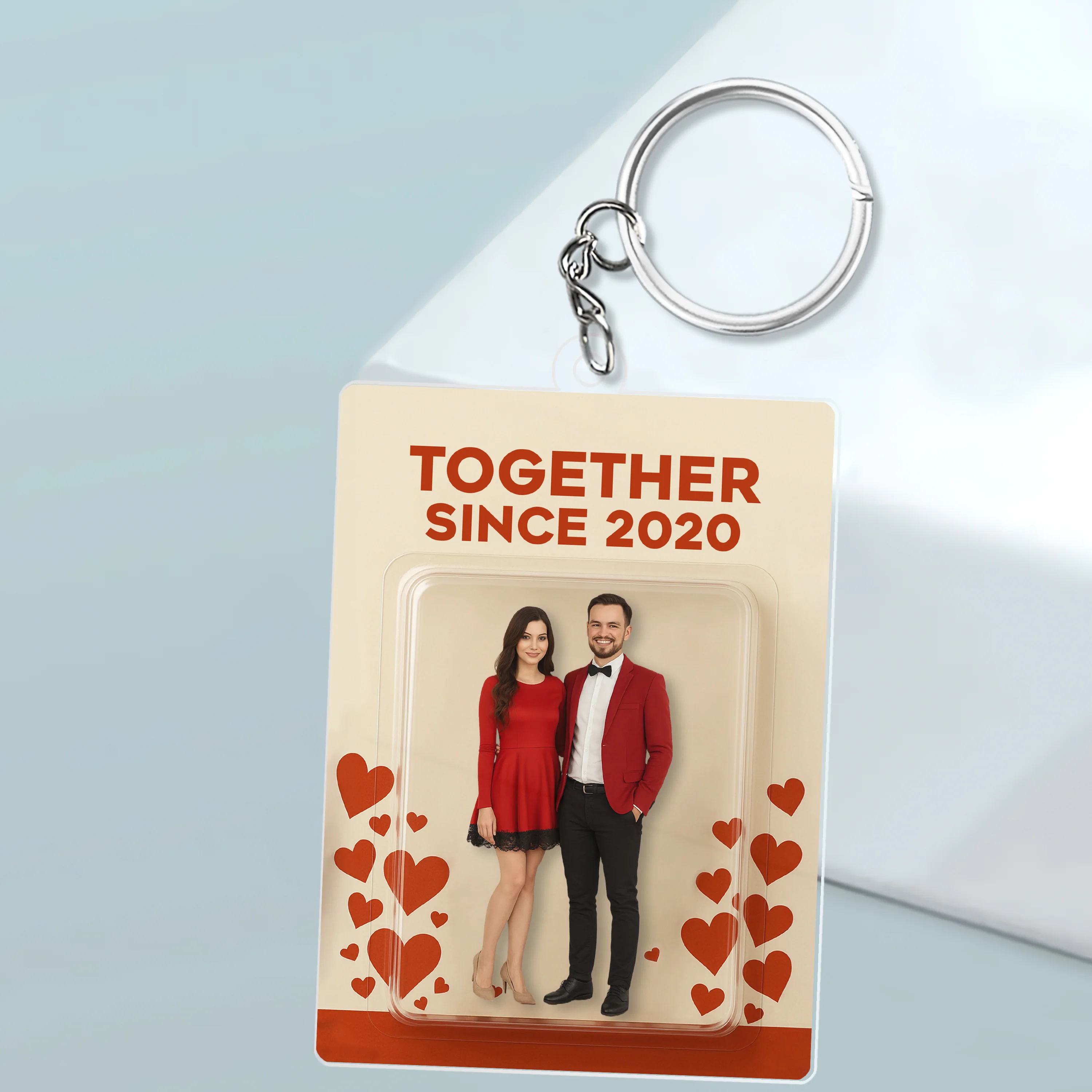 Custom Photo A Lifetime Of Love - Couple Acrylic Keychain HO82 893916 - Image 6