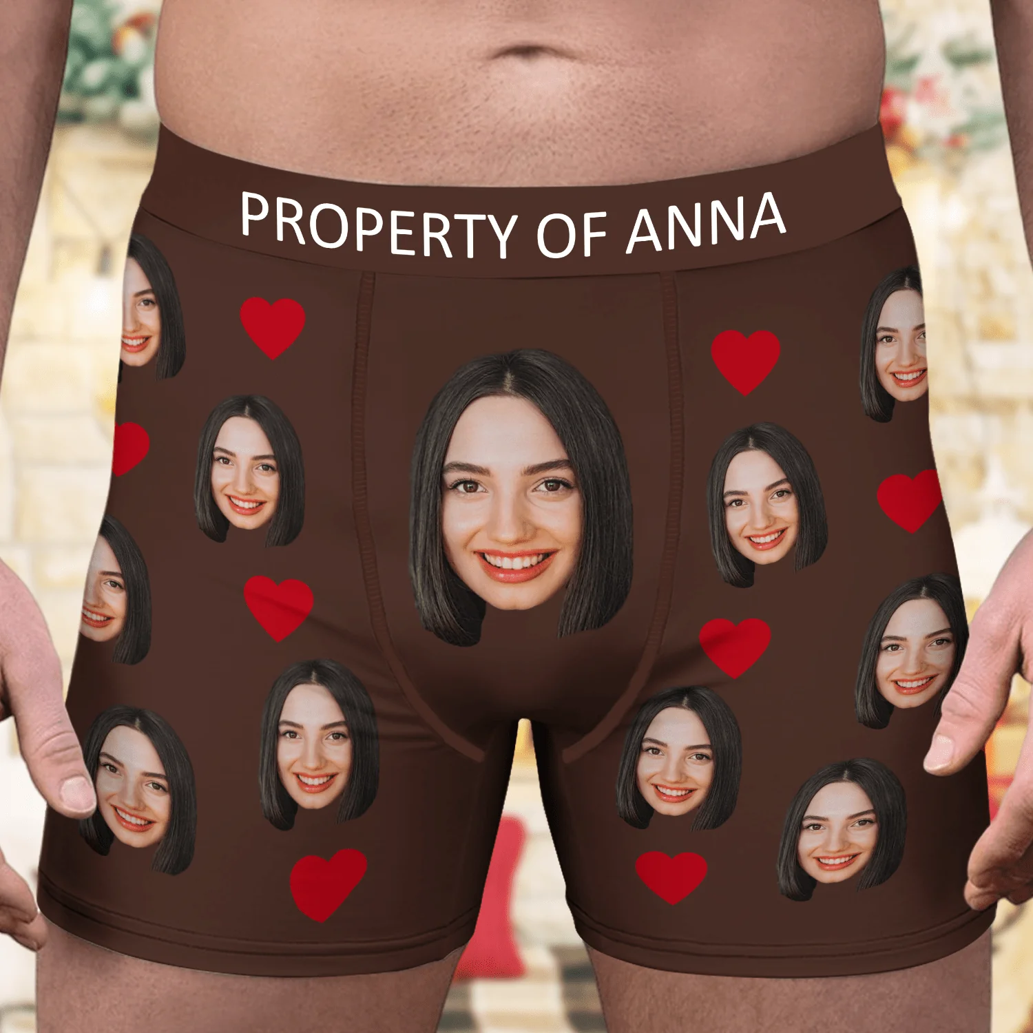 Custom Photo And Name For Valentine's Day Men's Boxer Briefs TA29 889978 - Image 6
