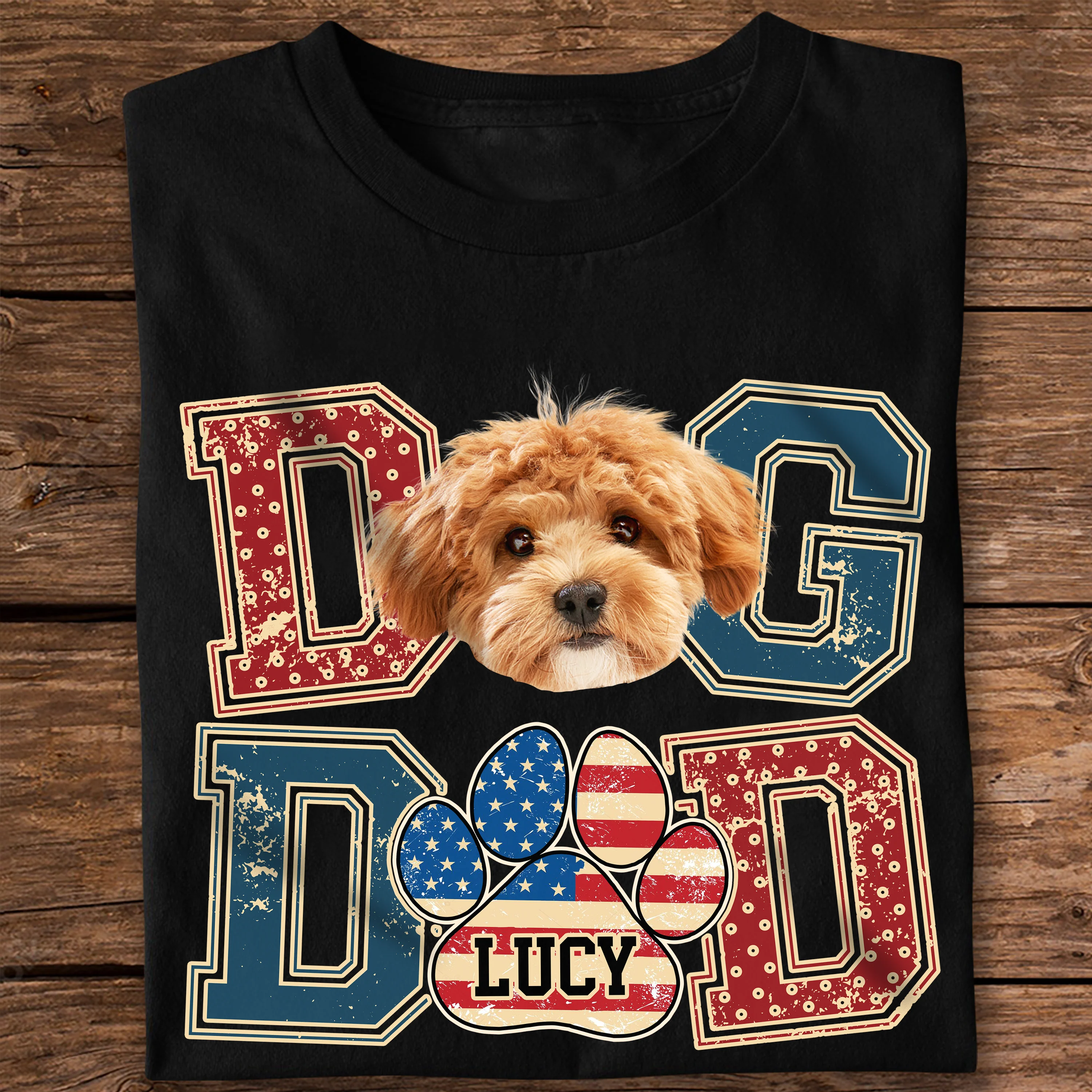 Custom Photo Best Dog Dad, Best Scooper Shirt Gift For Father's Day, Pet Owners, Pet Lovers HO82 894030 - Image 5