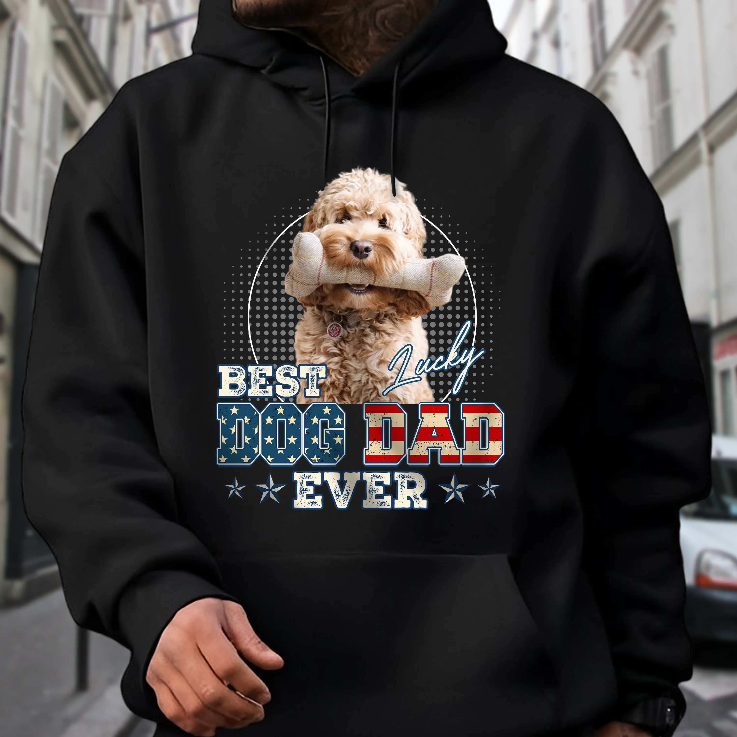 Custom Photo Best Dog Dad Ever Dog Shirt Gift For Dad HO82 893928 - Image 6