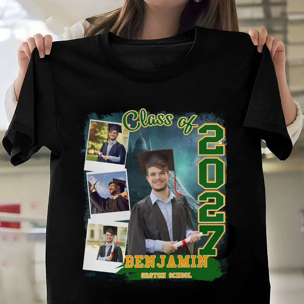 Custom Photo Build Your Own 2025 Graduation Dark Shirt N304 890100 - Image 17