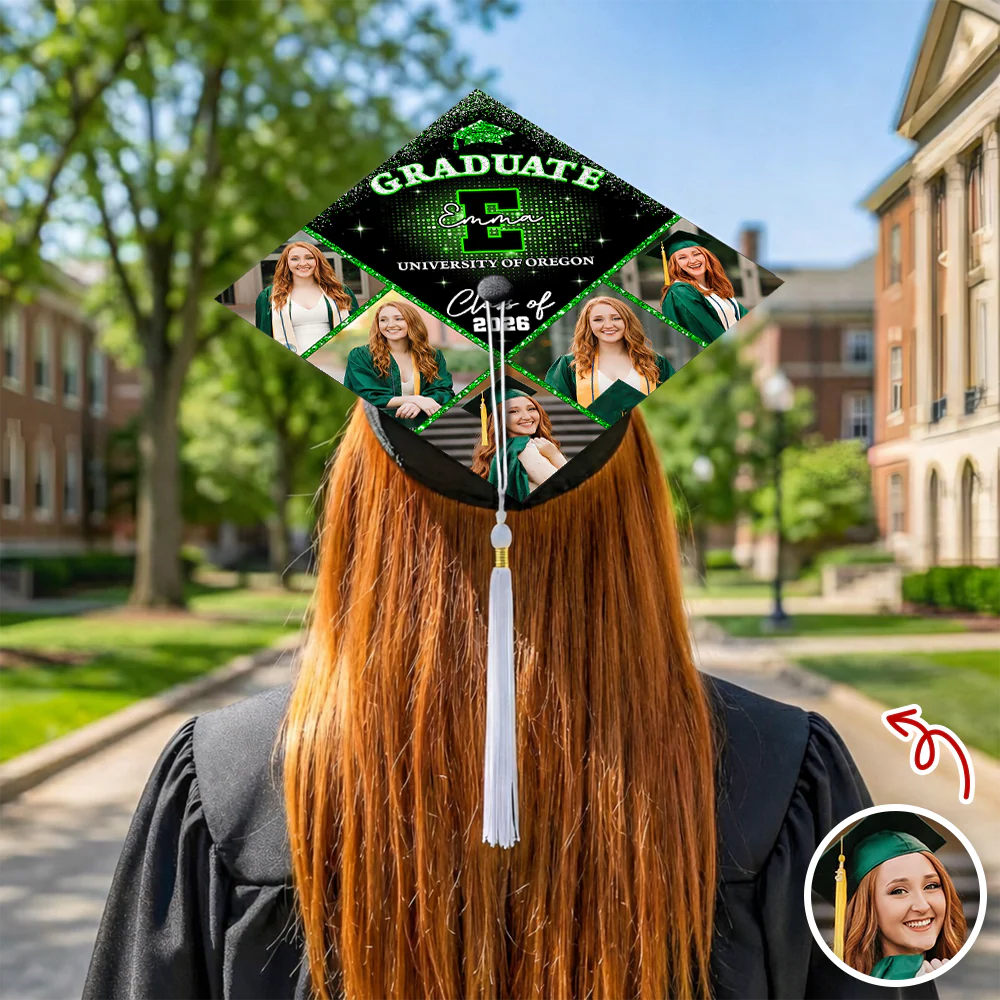 Custom Photo Class Of 2026 Graduation Cap Topper - Graduation Decoration HO82 901570 - Image 4