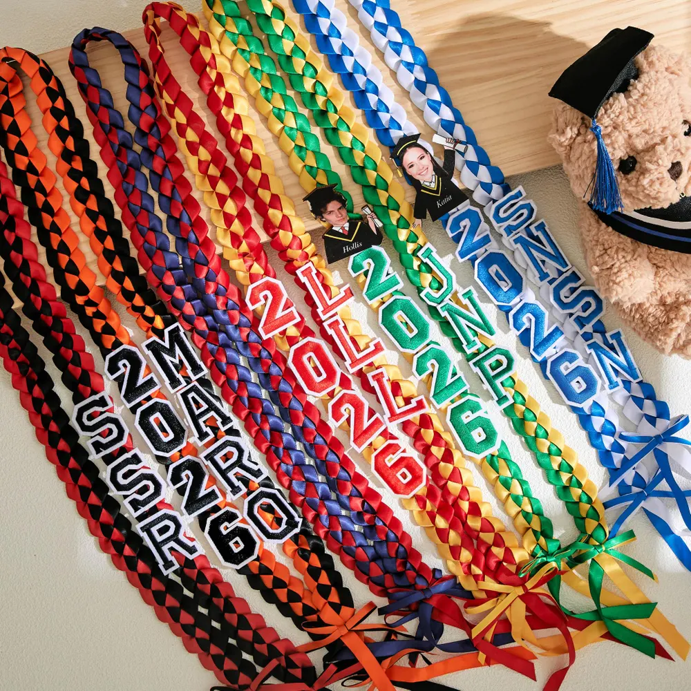 Custom Photo Class Of 2026 Graduation Lei, Senior Night Gift Lei, Ribbon Lei, Gift For Graduates HO82 901526 - Image 7