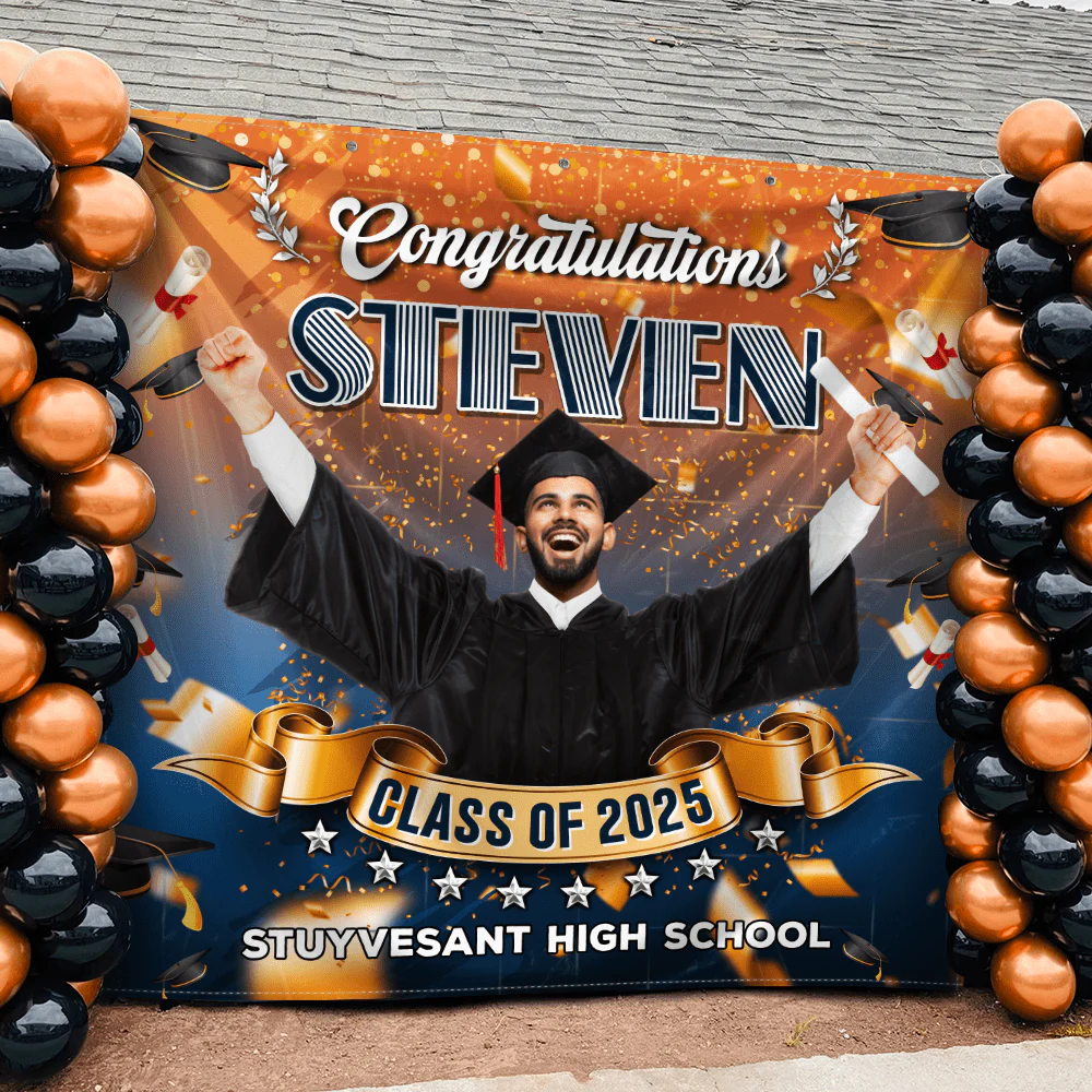 Custom Photo Congrats Class Of 2026 Graduation Backdrop N369 890318 - Image 7