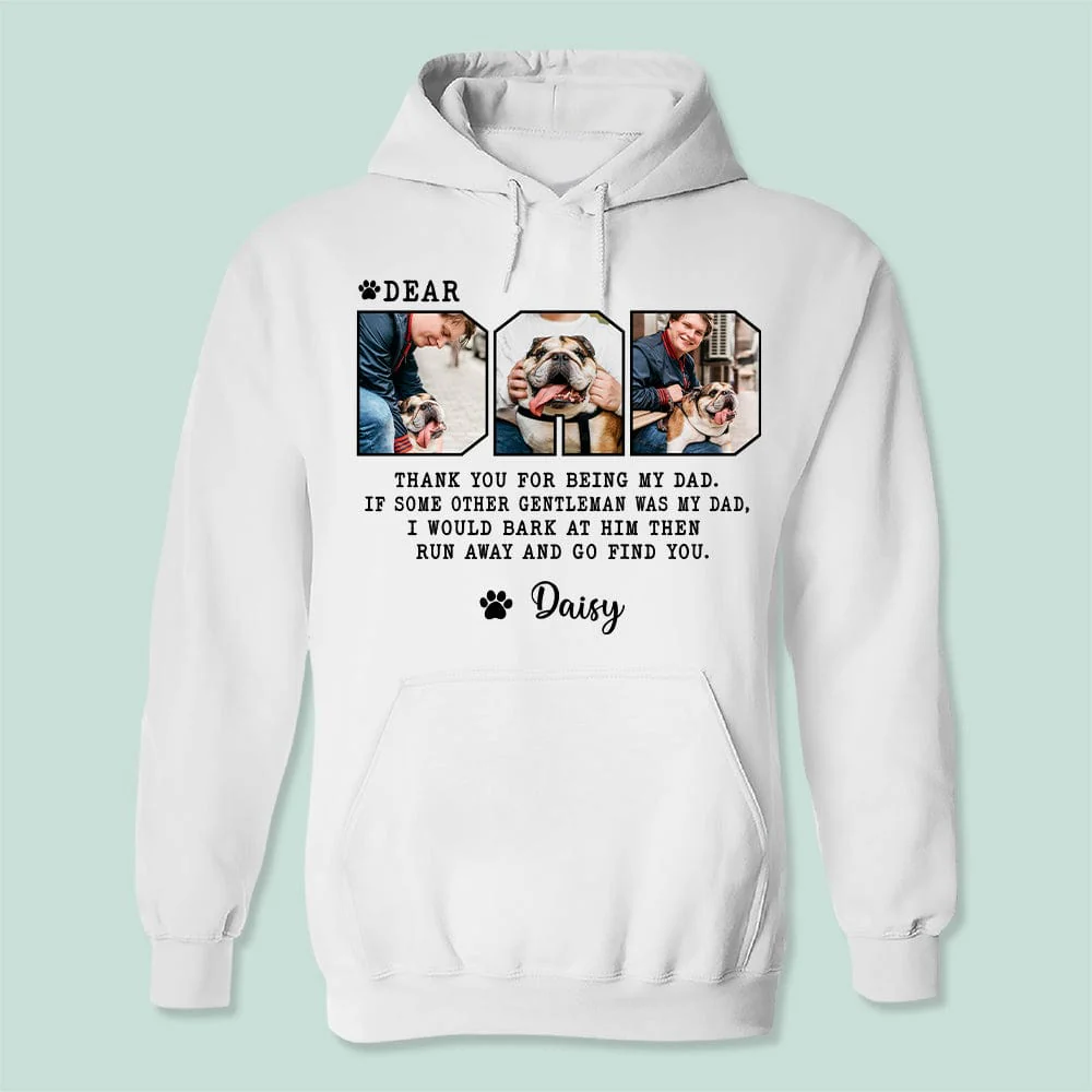 Custom Photo Dear Dad Thank You For Being My Dad Bright Shirt TA29 889260 - Image 3