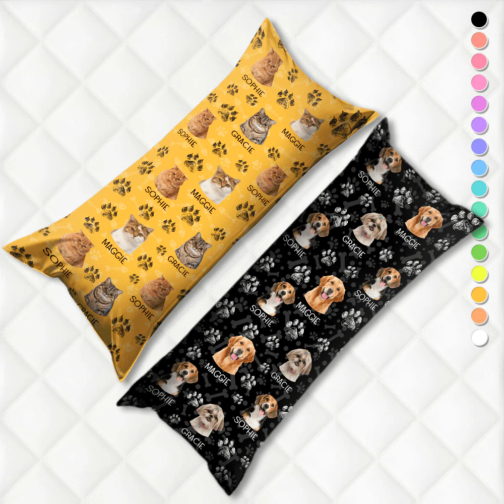 Custom Photo Dog Mom Cat Mom Rectangle Pillow Case TA29 890152 - Image 7