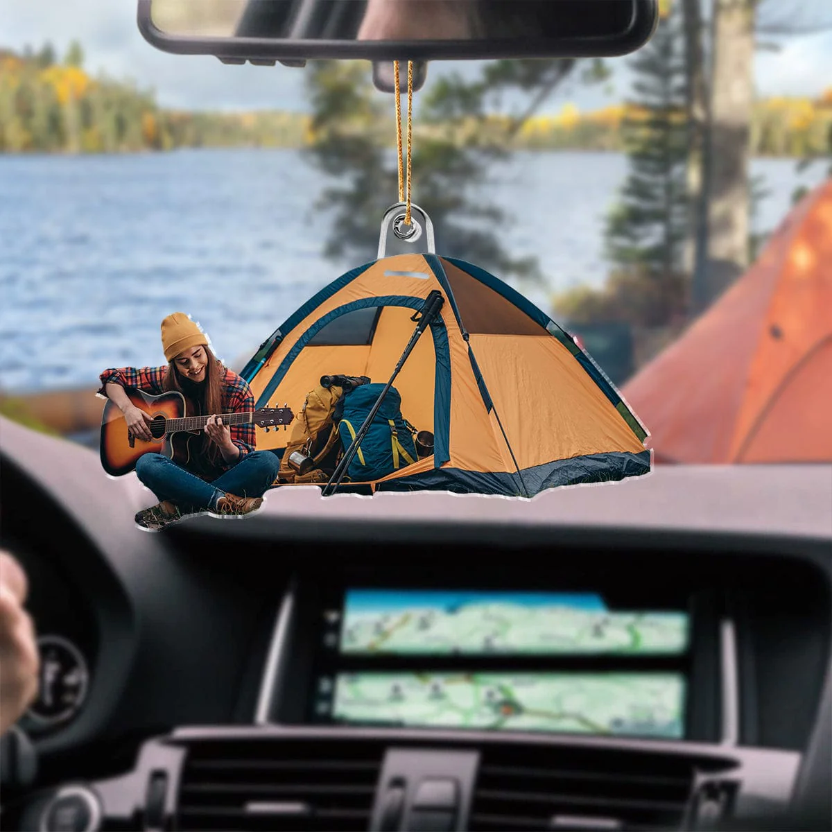 Custom Photo For Camping Lovers Acrylic Ornament N304 889752 - Image 4