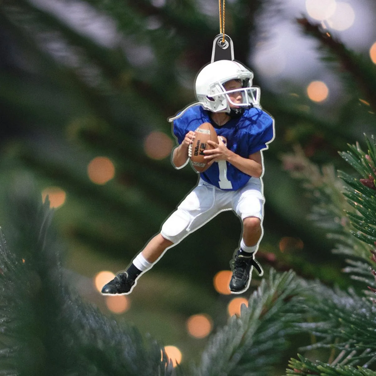 Custom Photo For Football Lovers Acrylic Ornament N304 889754
