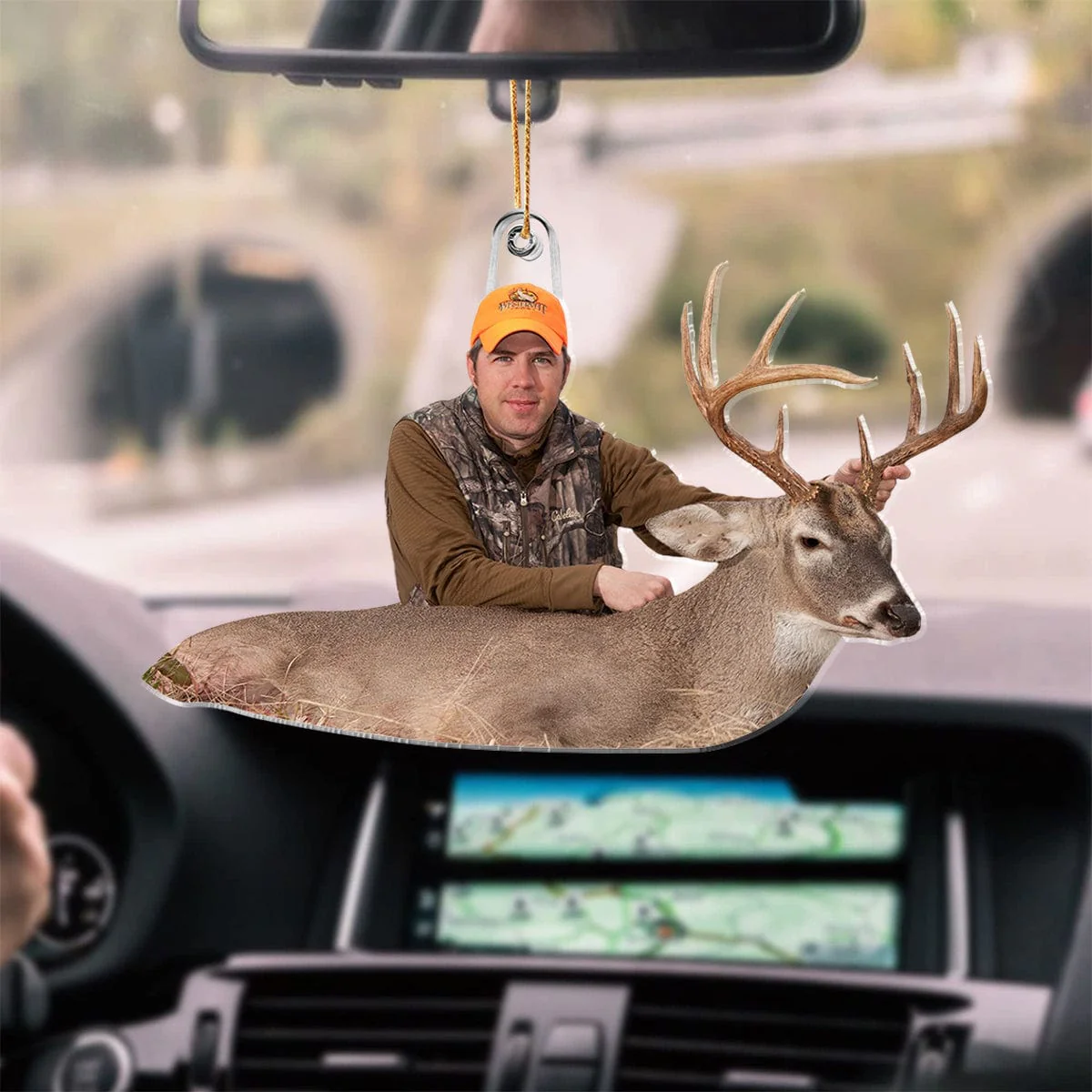 Custom Photo For Hunting Lovers Acrylic Ornament N304 889750 - Image 2