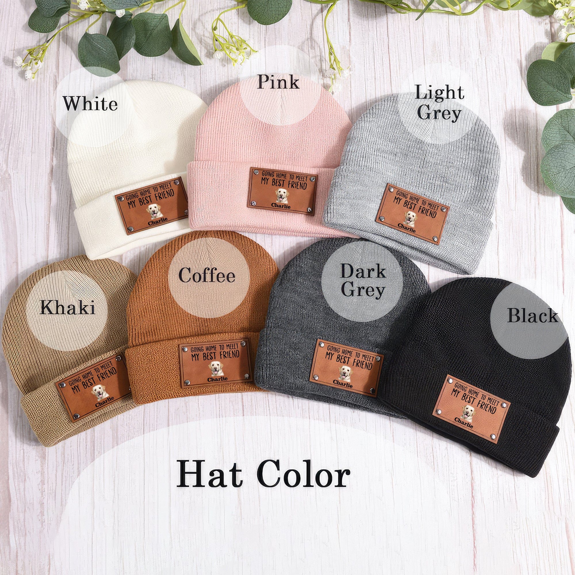 Custom Photo Going Home To Meet My Best Friend For Dog Lovers Baby Beanie Hat T368 889824 - Image 6