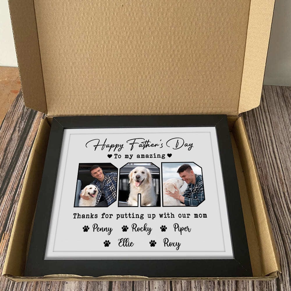 Custom Photo Happy Father's Day To My Amazing Dad Picture Frame TA29 889170 - Image 2