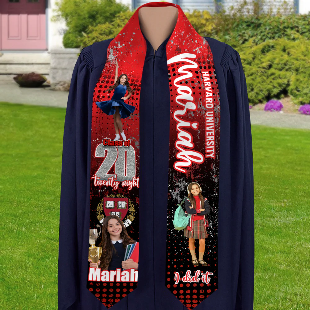 Custom Photo I Did It Congrats Graduation Stoles HO82 893462 - Image 12