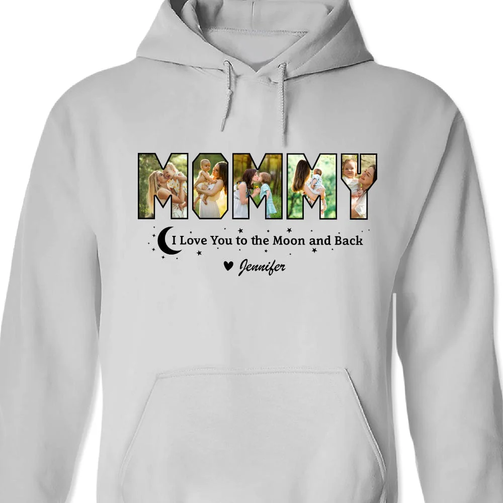 Custom Photo I Love You To The Moon And Back Bright Shirt TA29 889052 - Image 5