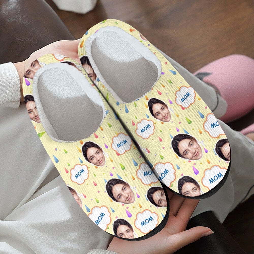 Custom Photo Love You Daddy Christmas Gift Slippers HO82 893020 - Image 8
