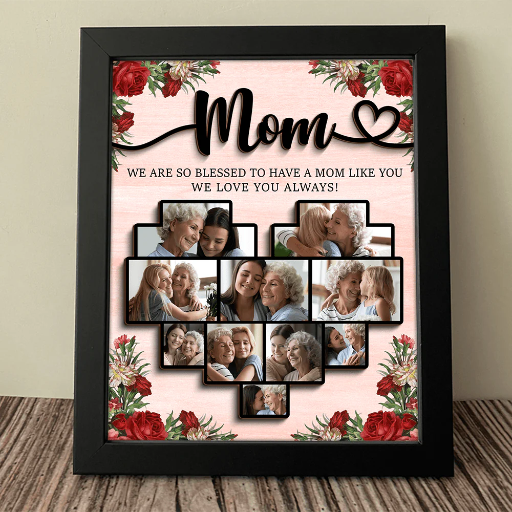 Custom Photo Mom To The World You Are One Person Picture Frame DA199 890078 - Image 3