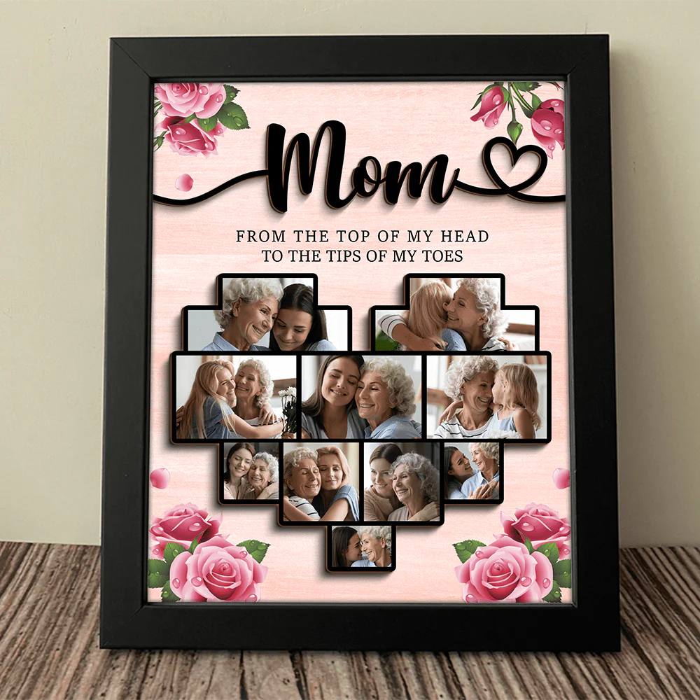Custom Photo Mom To The World You Are One Person Picture Frame DA199 890078 - Image 6