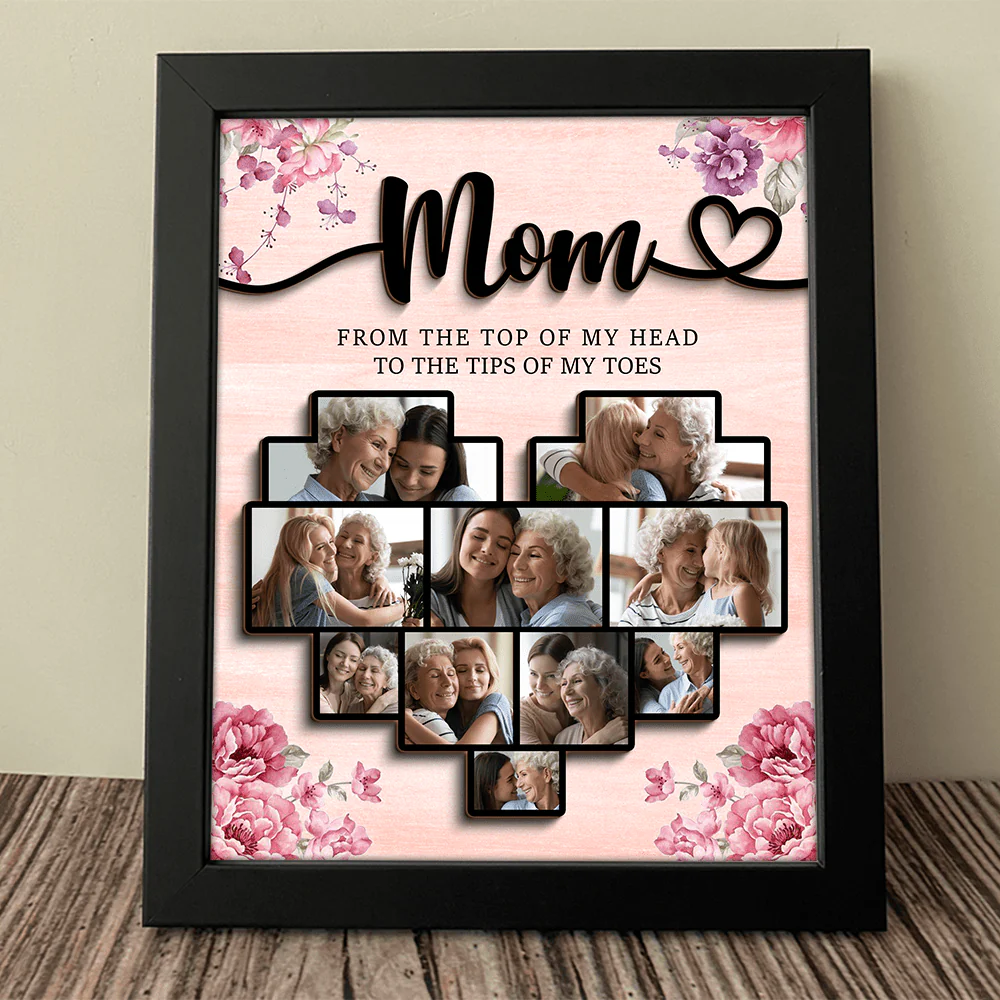 Custom Photo Mom To The World You Are One Person Picture Frame DA199 890078 - Image 7