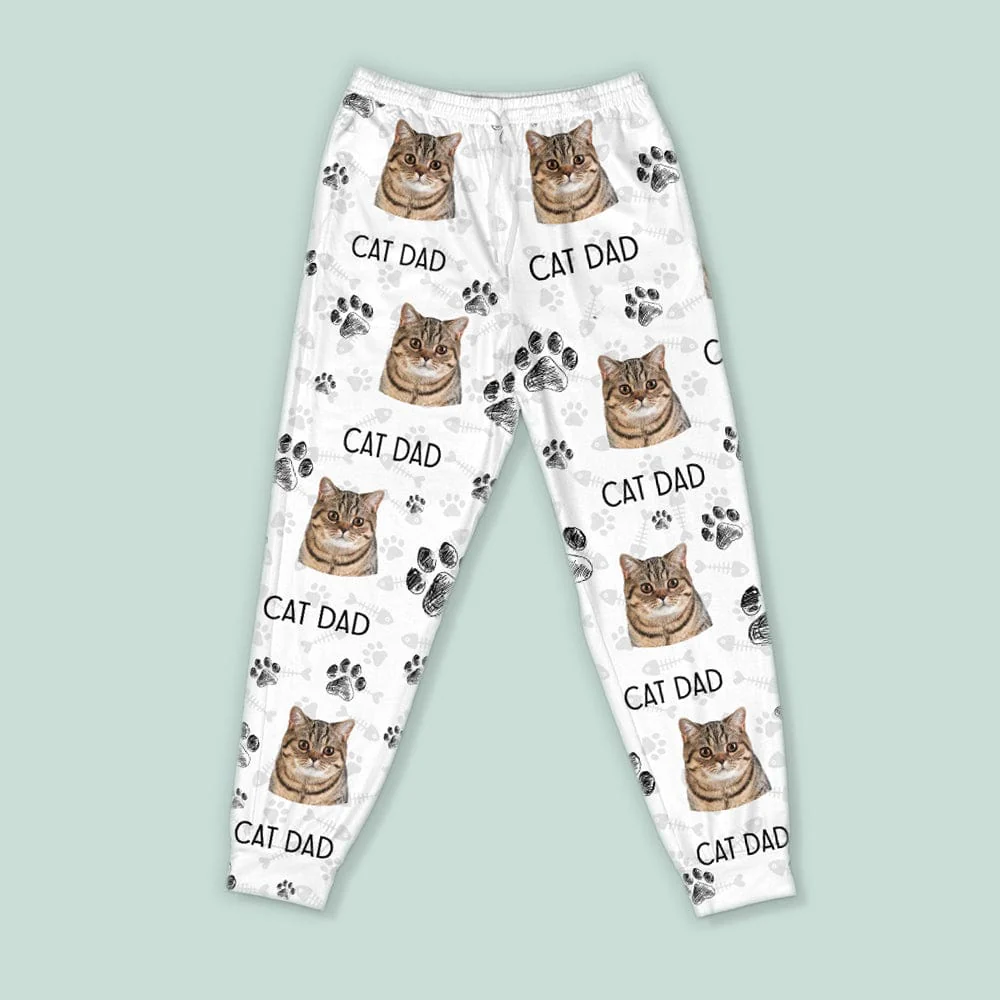Custom Photo With Paw For Cat Lovers Sleepwear N304 889766 - Image 4