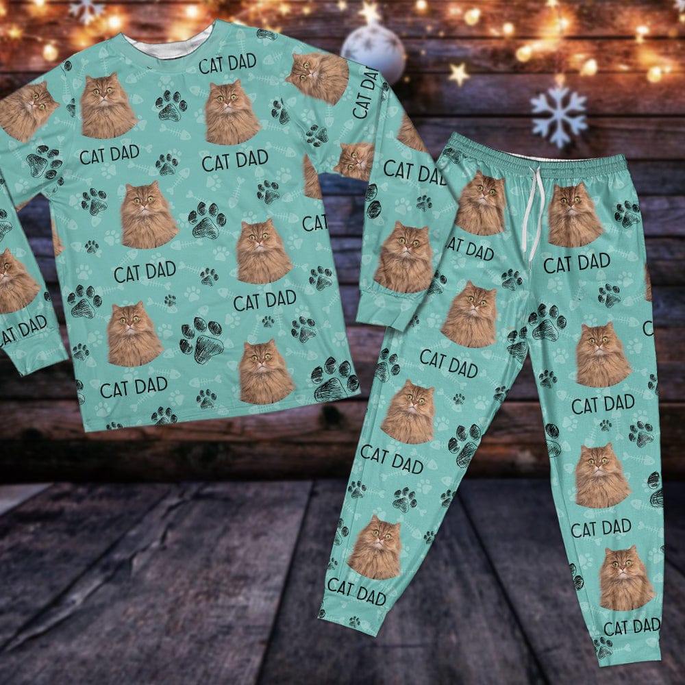 Custom Photo With Paw For Cat Lovers Sleepwear N304 889766 - Image 7
