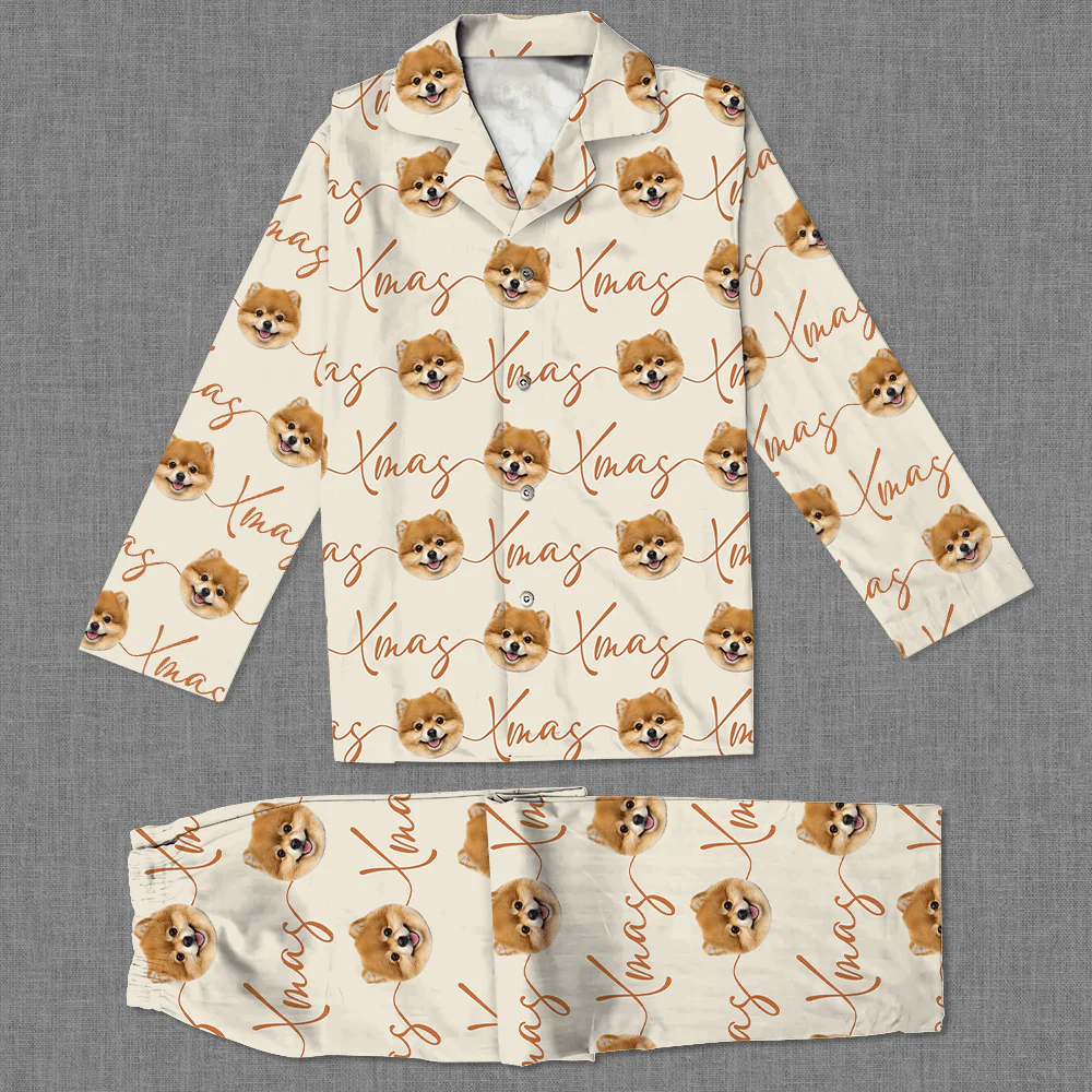 Custom Photo Xmas Pajamas Custom Dog Pajamas DA199 889882 - Image 2