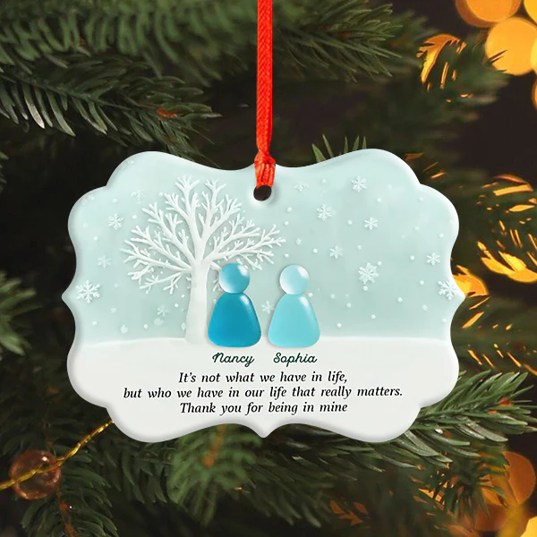 Friendship Sea Bestie Irregular Ceramic Ornament Christmas Gift HO82 900638 - Image 7