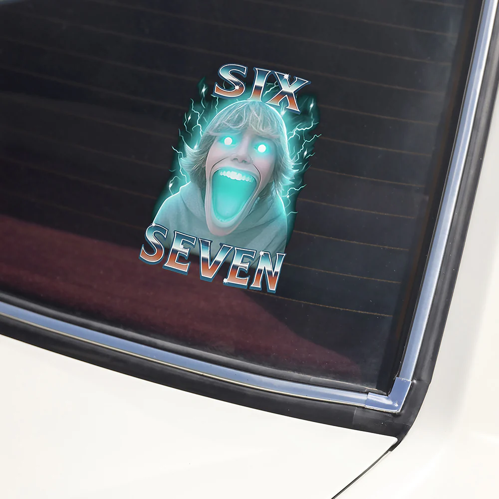 Funny Six Seven The Mason 67 Kid Gen Alpha Meme Decal Sticker HO82 900500 - Image 3