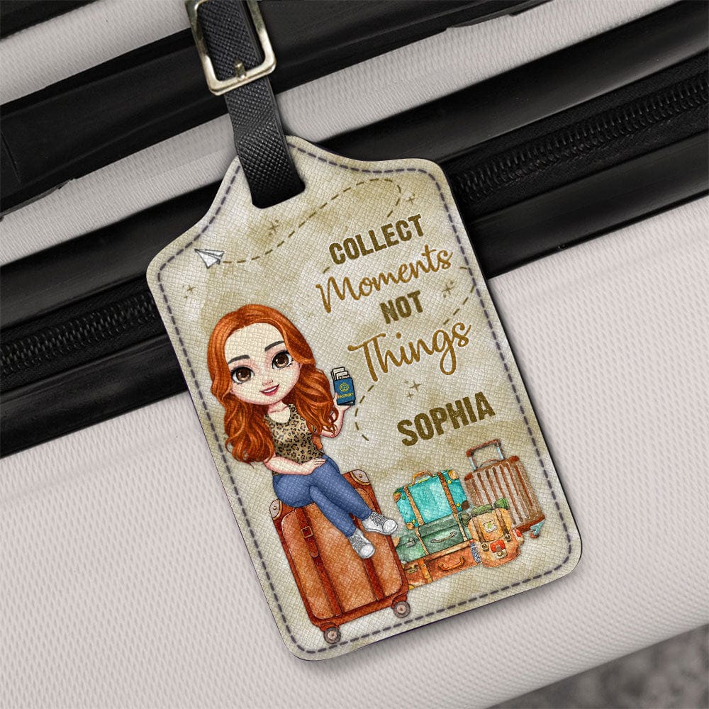 I'm A Girl Who Loves Traveling For Travelers Luggage Tag Personalized Gift TA29 890282