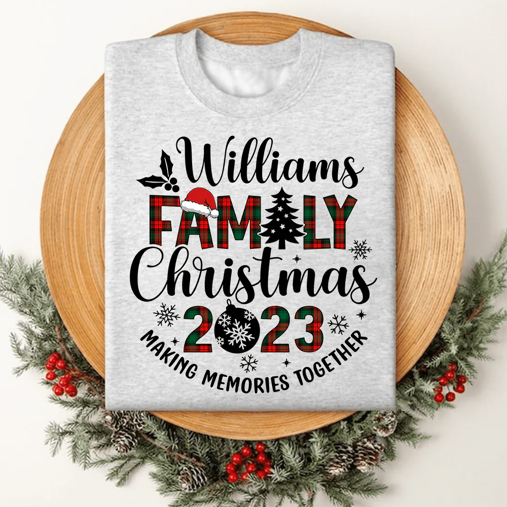 Making Memories Together Family Christmas Tees Personalized Gift DA199 889942 - Image 3