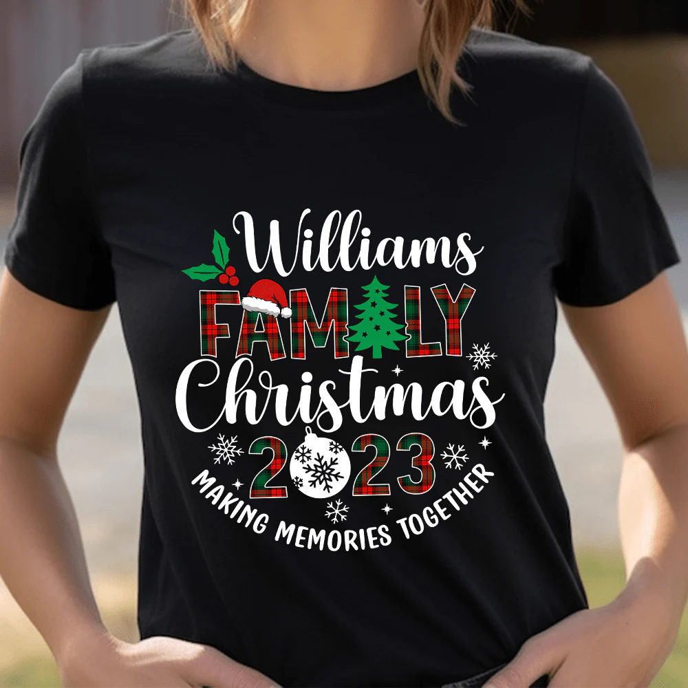 Making Memories Together Family Christmas Tees Personalized Gift DA199 889942 - Image 4