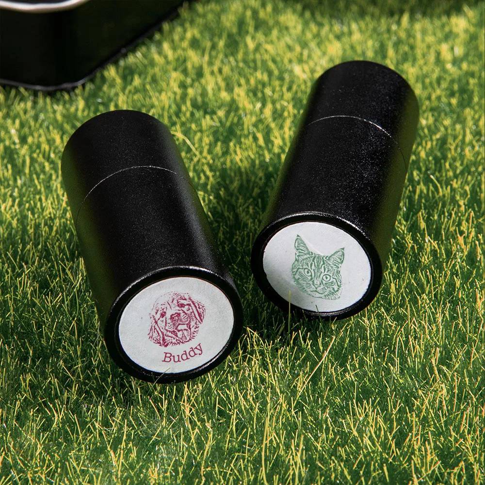 Personalised Dog Cat Pet Portrait Photo Golf Ball Stamp, Birthday Gift for Golf Players, Pet Lovers HO82 900620 - Image 5