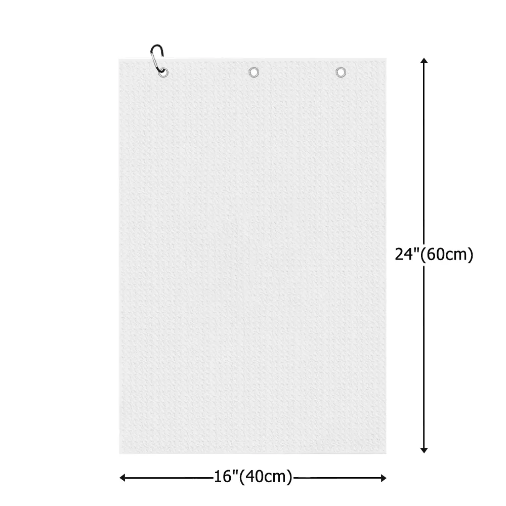 Personalised Embroidered Quick Dry Microfiber Waffle Golf Towel with Monogram and Carabiner Clip Golf Accessory Birthday Gift for Golf Lovers HO82 900774 - Image 7