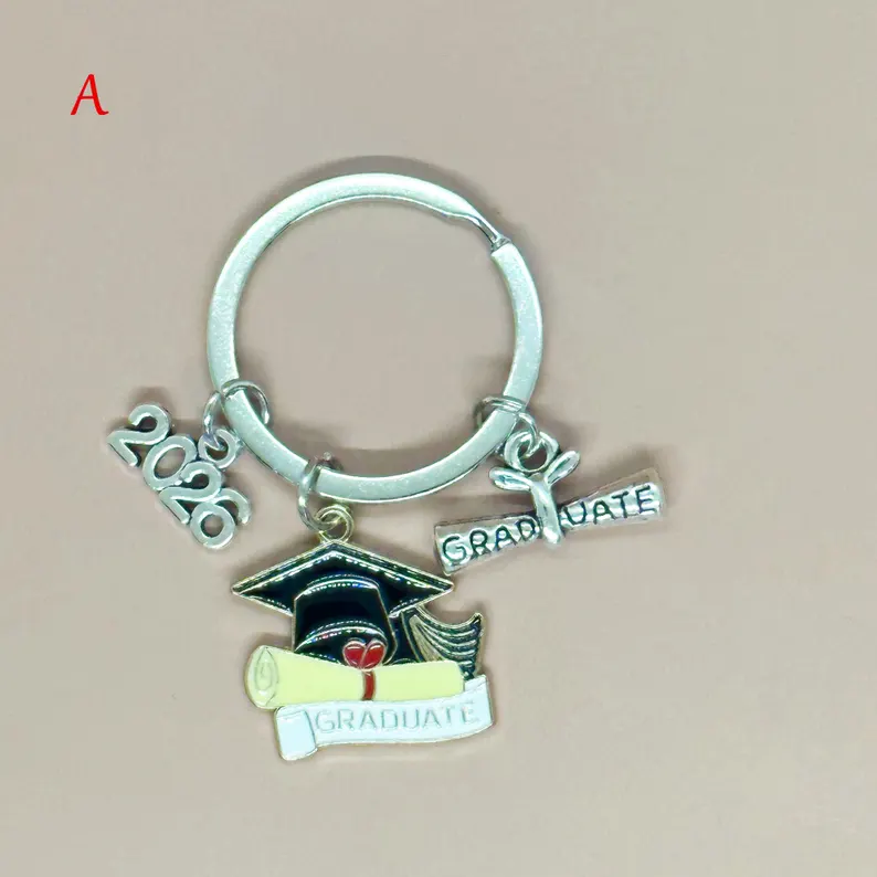 Personalized 2026 Graduation Metal Keychain, Gift for Graduates HO82 901530 - Image 2