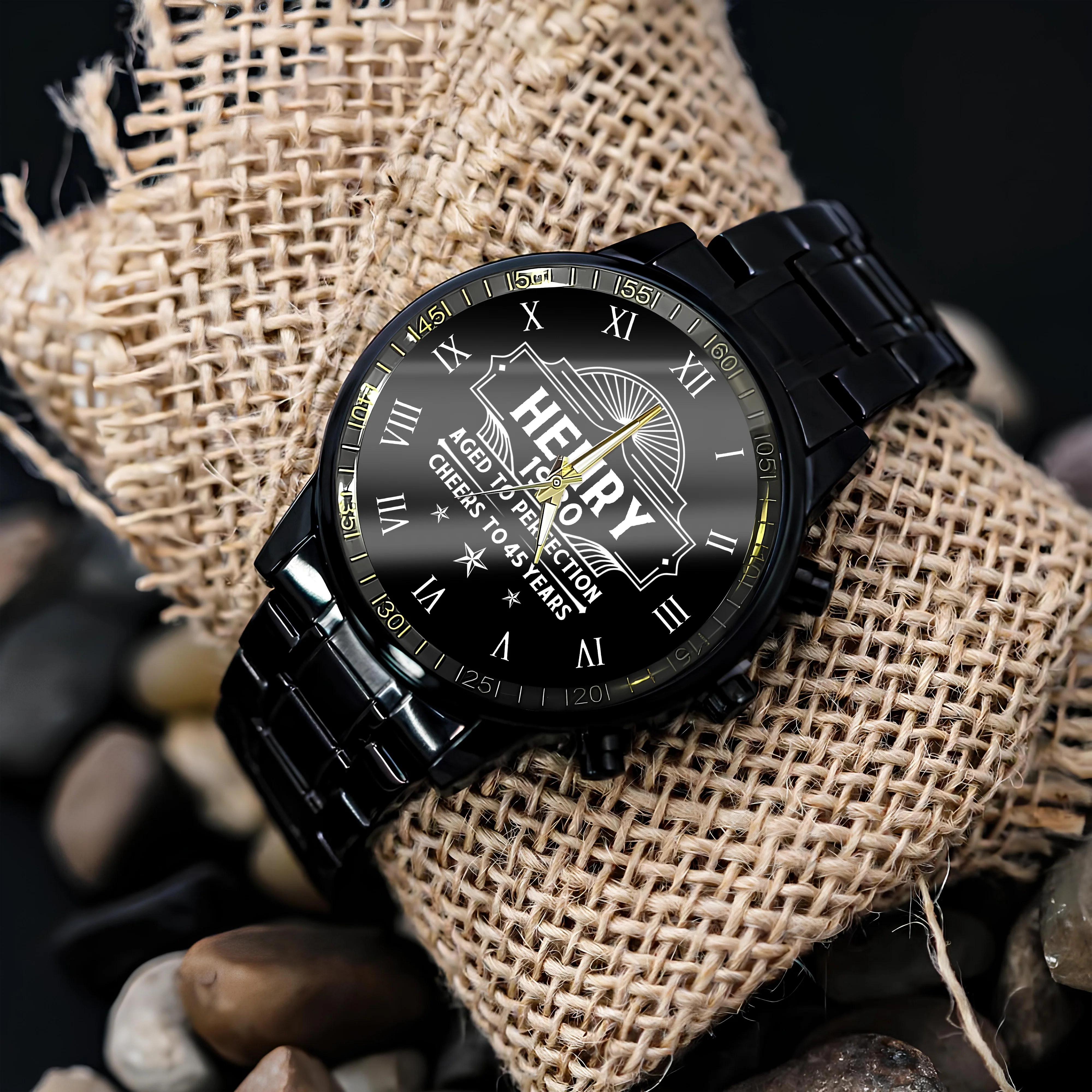 Personalized Aged To Perfection Men's Watch HO82 893758 - Image 2
