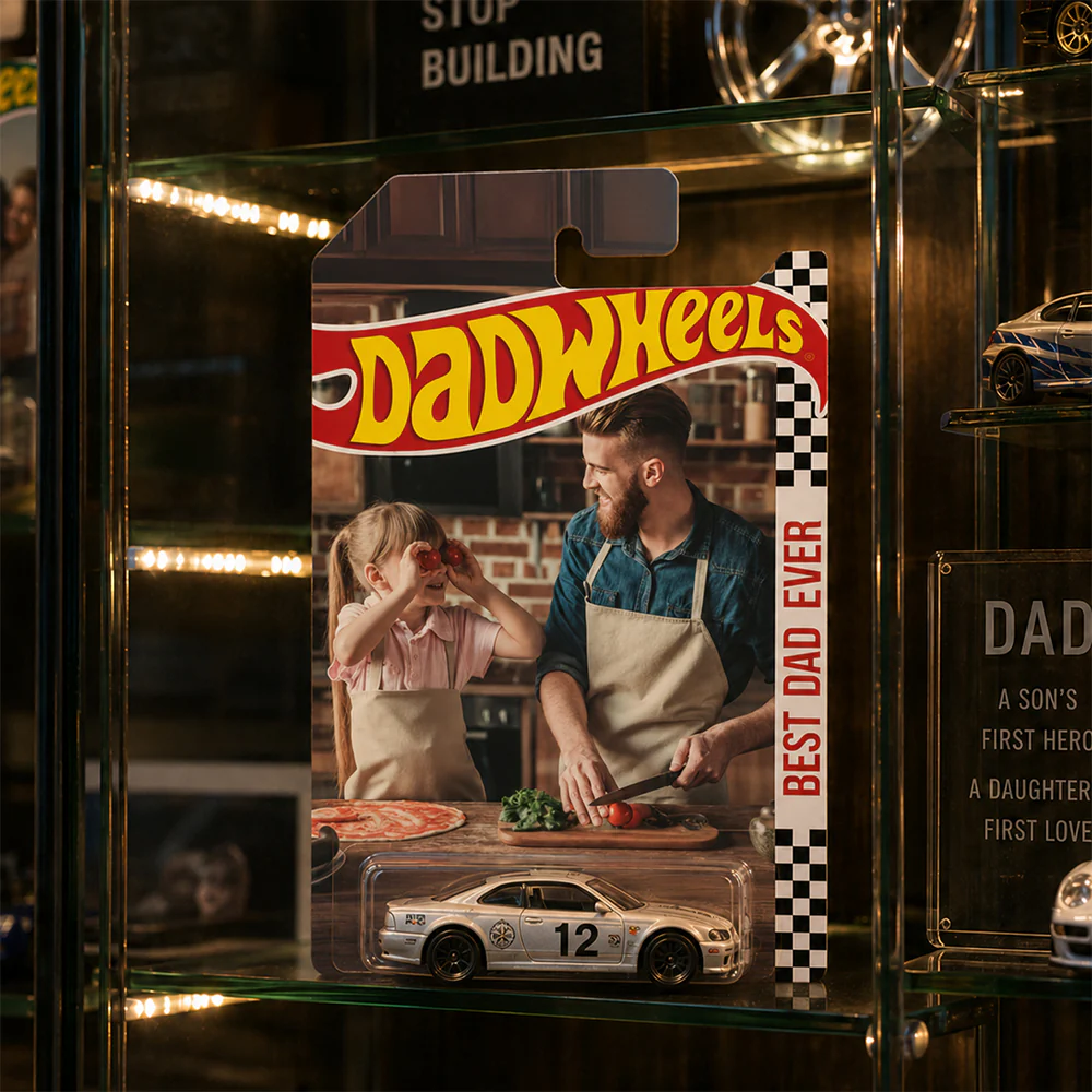 Personalized Dad Wheels Packaging for Dad, Father's Day Custom Collector Gift HO82 902564 - Image 2