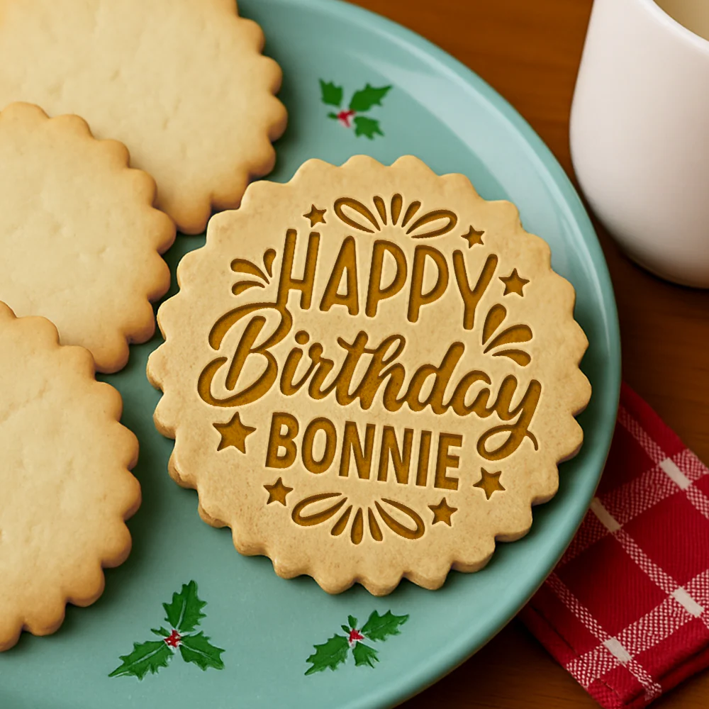Personalized Name Birthday Cookie Stamp Gift For Family, Friends HO82 900592 - Image 3