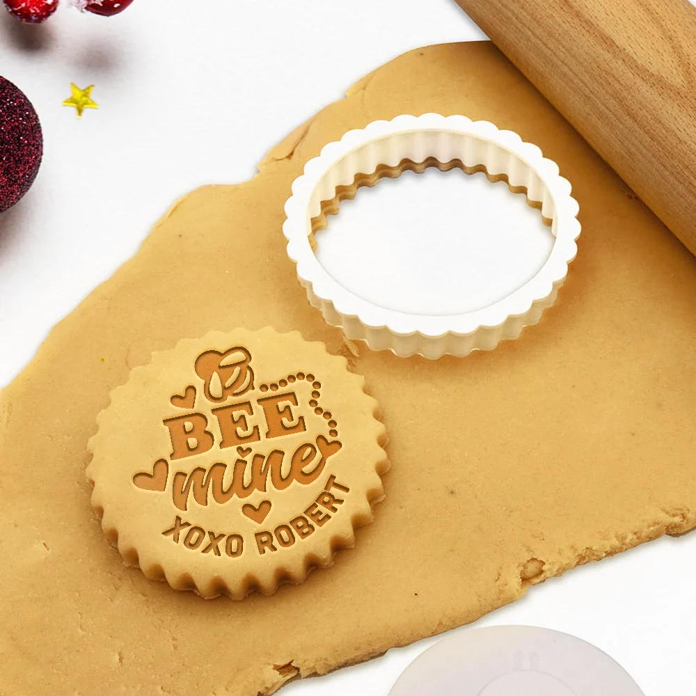 Personalized Name Couple Cookie Stamp Gift For Valentine's Day, Girlfriend, Boyfriend HO82 900588 - Image 9