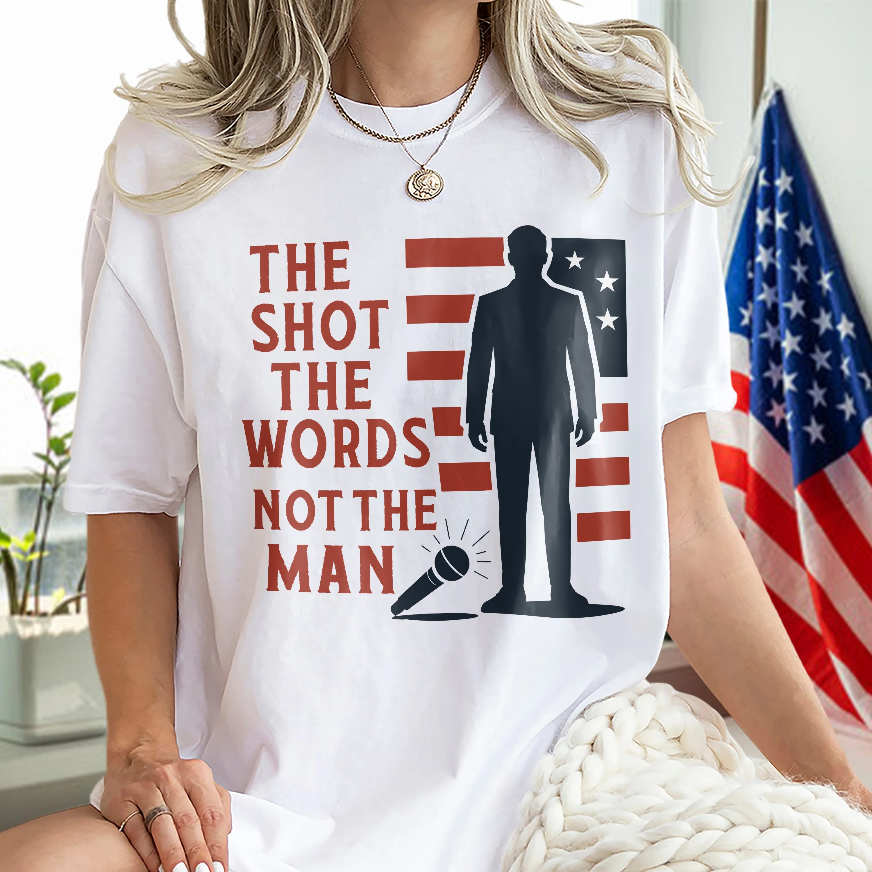 Pray For Charlie Kirk Liberty And Human Rights Bright Shirt HO82 65748 - Image 2