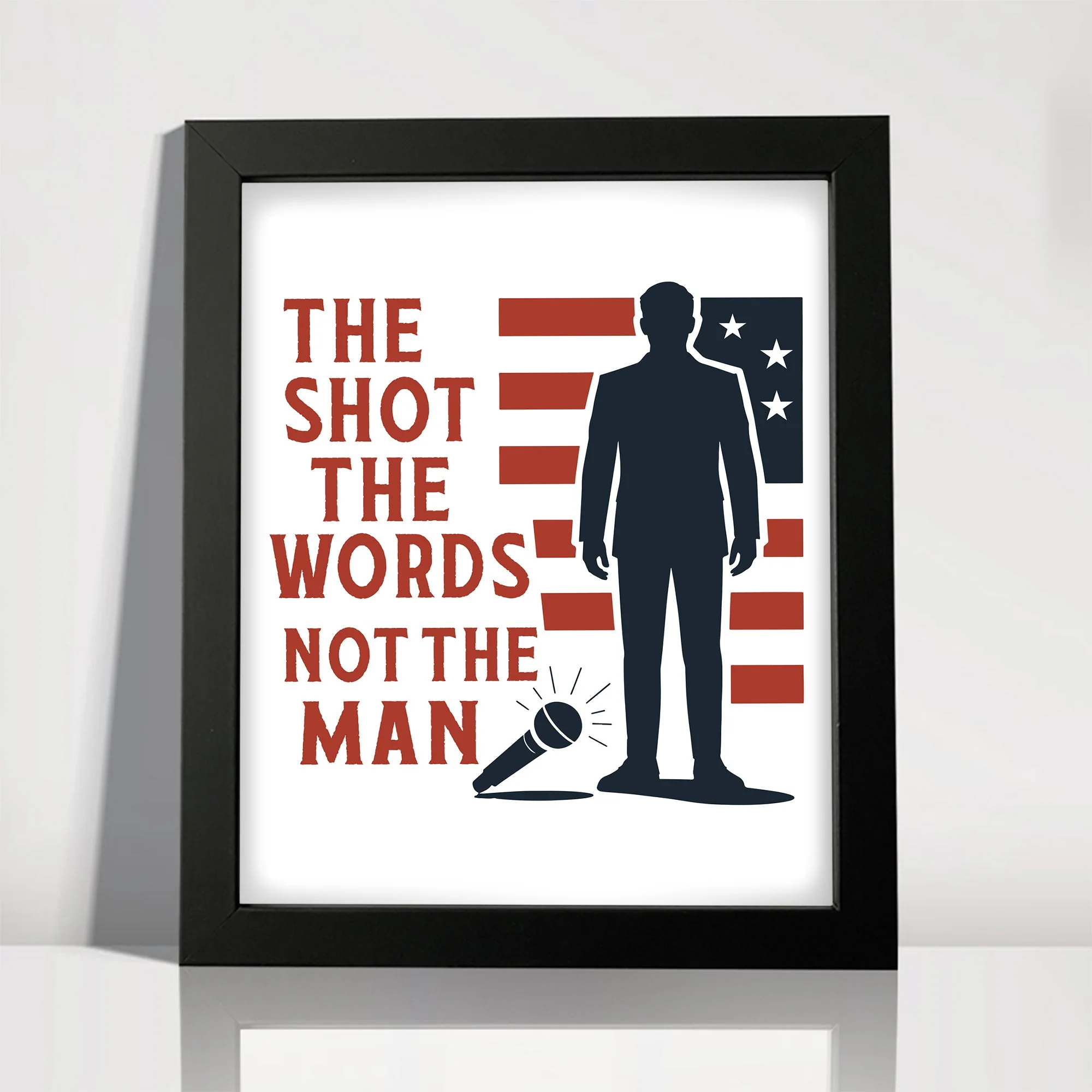 Pray For Charlie Kirk Liberty And Human Rights Picture Frame HO82 65754 - Image 7