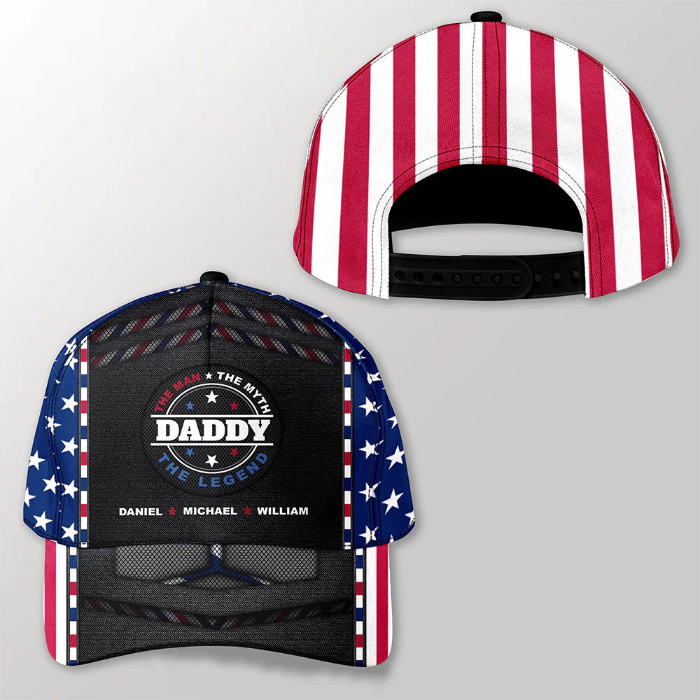 The Man The Myth The Legend Classic Cap Personalized Gift For Dad, Father's Day HO82 894122 - Image 6